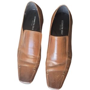 Kenneth Cole Men's Brown Leather Loafers